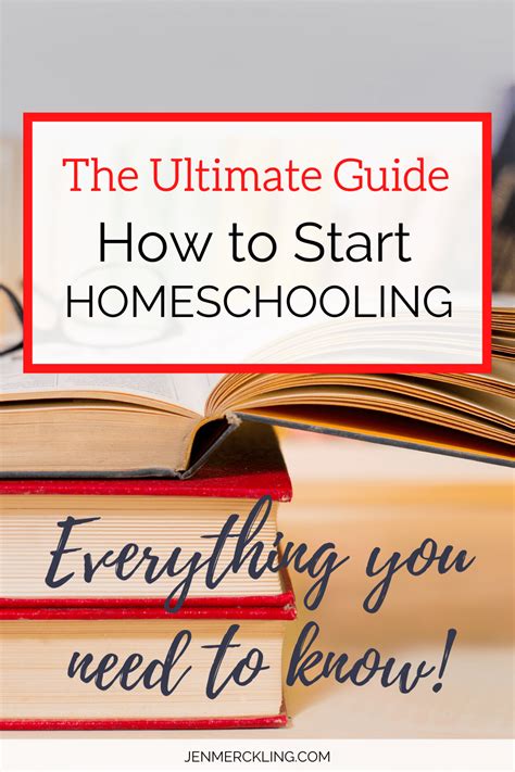 The Ultimate Guide To Start Homeschooling You Can Do It Lists Links