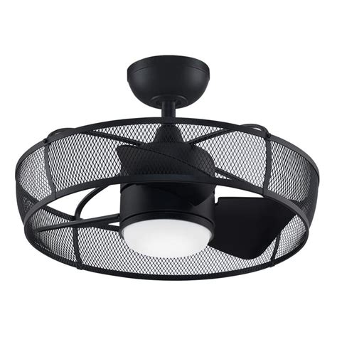 The ceiling fan may be the one home appliance that is still notorious for being an eyesore. Fanimation Henry 20-in LED Indoor/Outdoor Ceiling Fan with ...