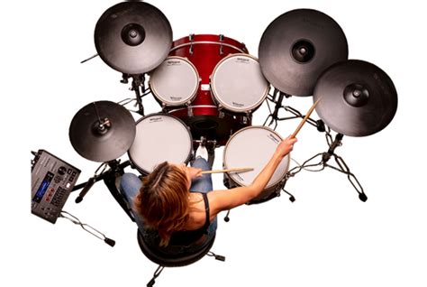 Roland V Drums Acoustic Design Vad706gc Electronic Drum Set Gloss