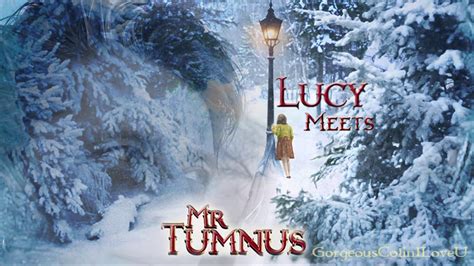 Lucy Meets Mr Tumnus Soothing On Flute Chronicles Of Narnia