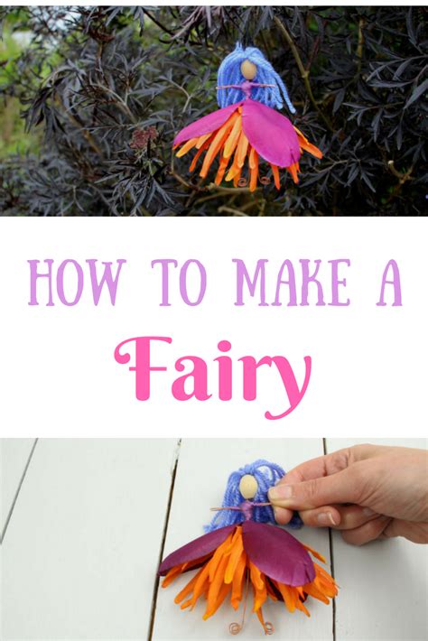 How To Make Beautiful Diy Fairies From Artificial Flowers Diy Fairy