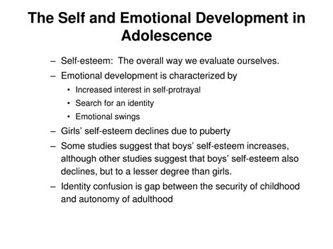 Ppt Lifespan Development Chapter 12 Socioemotional Development In Adolescence Powerpoint