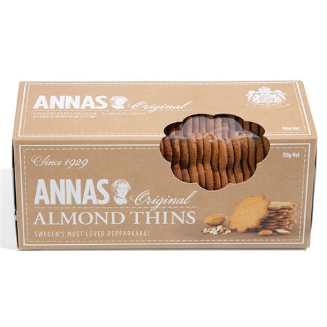 Annas Original Almond Thins 150g Shopee Malaysia