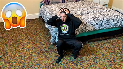Filling Faze Rugs Room With 15000000 Orbeez Youtube