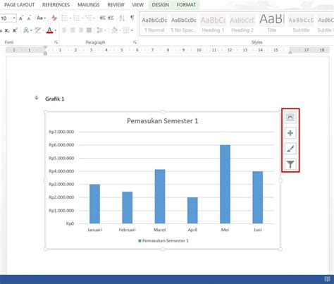 5 Cara Praktis Membuat Grafik Di Microsoft Word