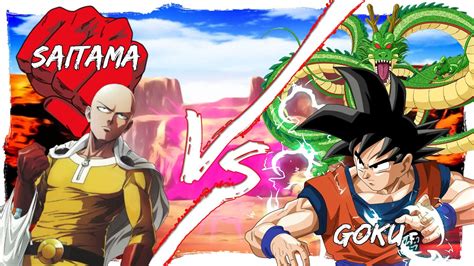 Ultra Instinct Goku Vs Saitama ★ 3d Animation Epic Fight Youtube