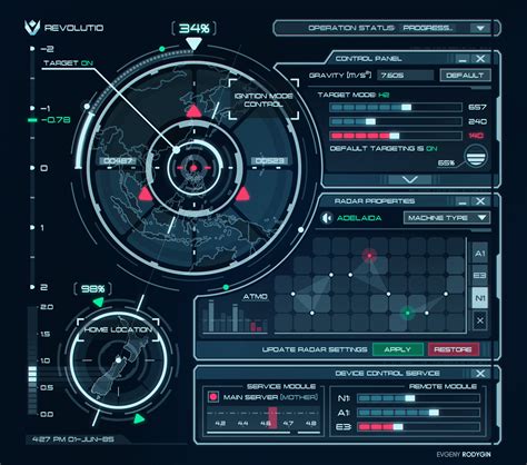 Sci Fi Interface Concept Evgeny Rodygin Portfolio