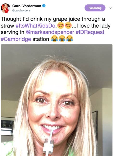 Carol Vorderman Marks And Spencer Post Brilliant Reply After Star 57
