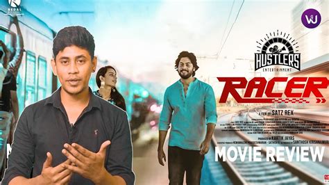 racer tamil movie review akil santhosh lavanya satz rex barath hustlers