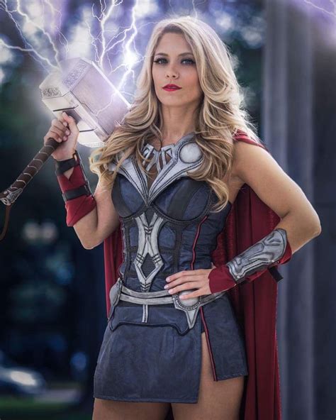 Pin By Jessica On Woah Lady Thor Cosplay Female Thor Thor Cosplay