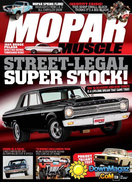 Mopar Muscle Usa January 2016 Download Pdf Magazines Magazines
