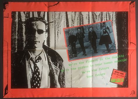 Sex Pistols Never Mind The Bollocks Us Poster 1977 Rare Orig Wb Promo