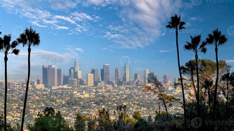 Los Angeles Downtown Skyline Cityscape In Ca 4532593 Stock Photo At