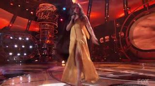 Katharine McPhee S Upskirt Moment In American Idol Performance HOT