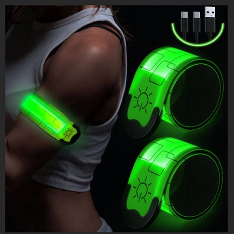 Buy Simket Rechargeable Led Armbands For Running2packreflective