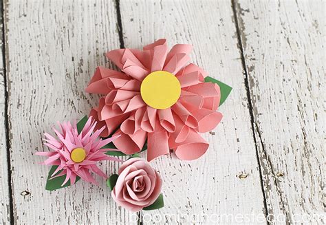 Diy Paper Flowers Blooming Homestead