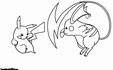 Gif pokemon real pokemon pokemon fan art photo pokémon estilo anime pokemon pictures coloring pages for kids kids coloring monsters. Raichu Coloring Page at GetDrawings | Free download