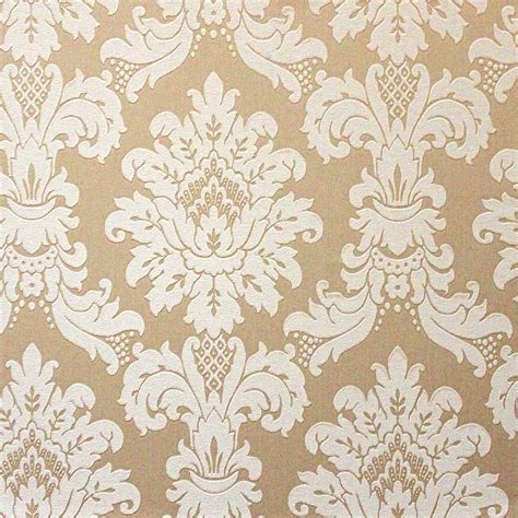 Download Brown And Cream Damask Wallpaper Gallery