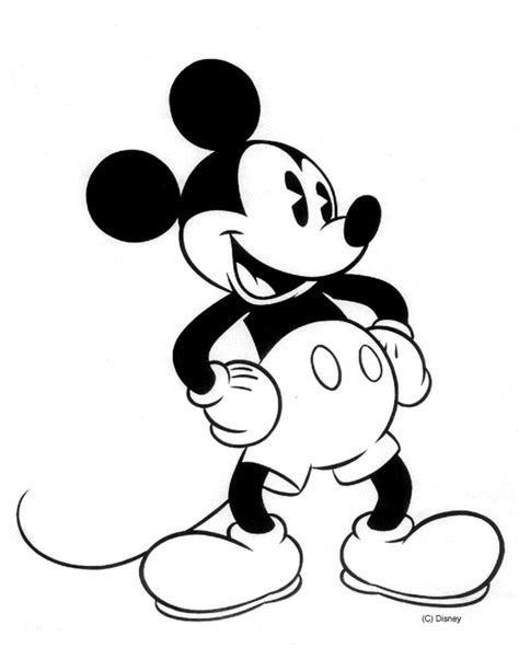 Free Mickey Mouse Outline Download Free Mickey Mouse Outline Png