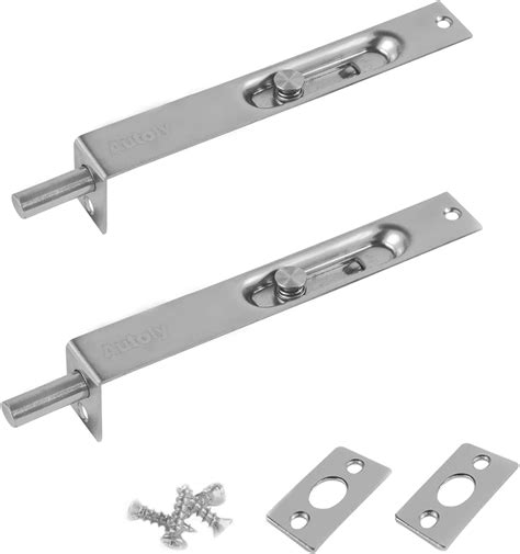 Buy Autoly 2pcs 6 Inch French Door Lockstainless Steel Concealed Slide