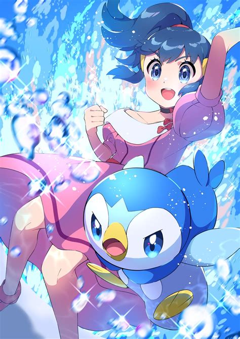 Dawn And Piplup Pokemon And 2 More Drawn By Ponyui Danbooru