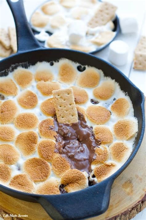 Easy Indoor Smores Dip Made Ways Easily Comes Together In