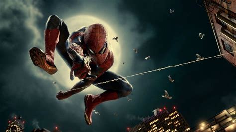 Sfondi Uomo Ragno The Amazing Spider Man Volo Arte Oscurit