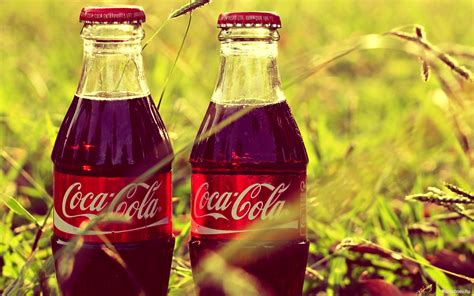 1920x1200 coca cola bottles grass wallpaper coolwallpapers me