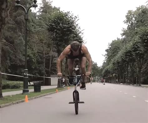 Watch as a motorcycle stunt rider performs a long wheelie down a public highway at high speeds on his. Longest BMX Front Wheelie