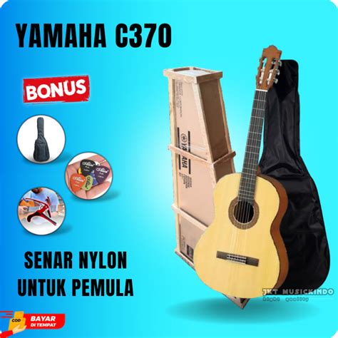 Jual Gitar Akustik Yamaha C370 Guitar Akustik Klasik Custom Classic