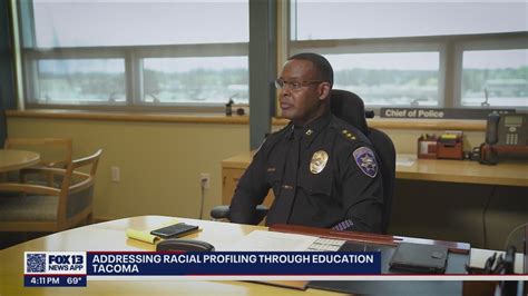 Tacoma Police Chief addresses racial profiling through education | FOX