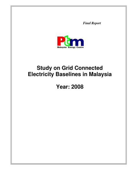 Hence the theory of separation of powers in a parliamentary system as practiced in malaysia can be better described as a 'fusion of power. Study on grid connected electricity baselines in Malaysia ...