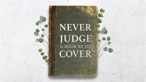 Never Judge A Book By Its Cover Cornerstone Community Church