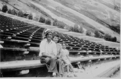 man woman and girl at red rocks theater boulder county latino history project