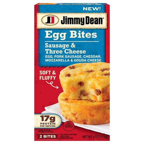 Jimmy Dean Egg Bites Sausage And Three Cheese 2 Each Delivery Or