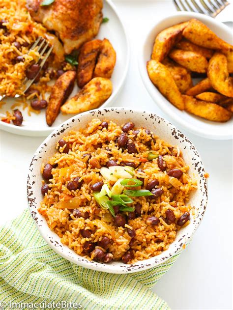 African Rice and Beans - Immaculate Bites