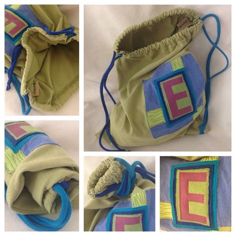 Upcycled Lined Custom Bag Made From Tshirt Pieces And Parts Etsy