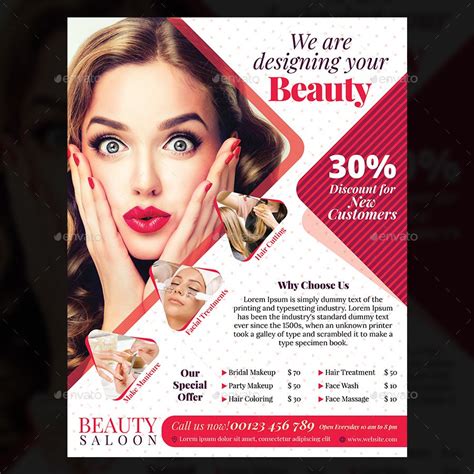 Beauty Salon Flyer Beauty Salon Flyer Beauty Salon Posters