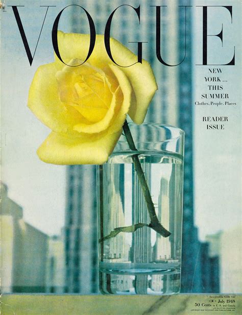Us Vogue Junejuly 2020 By Irving Penn The Fashion Spot
