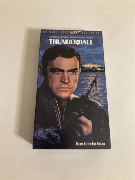 Thunderball James Bond Collection Vhs Tape Sean Connery Movie Picclick