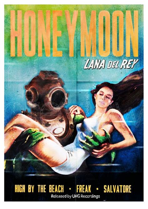 To be young and in love (ah, ah). Lana in the Black Lagoon Art Print in 2020 | Lana del rey ...