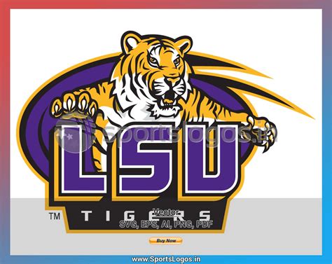 Lsu Tigers 2002 2006 Ncaa Division I I M College Sports Vector