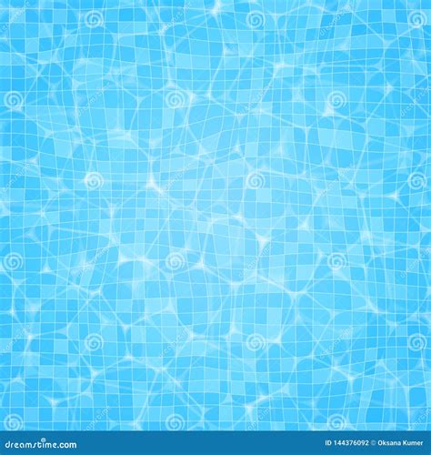 Vector Swimming Pool Ripple Water Texture Background Stock Vector Illustration Of Cute Fresh