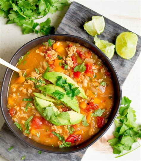 It's nice to know that going keto doesn't mean missing out on spin dip! Instant Pot Ground Turkey Taco Soup | Recipe | Ground turkey tacos, Taco soup, Turkey tacos