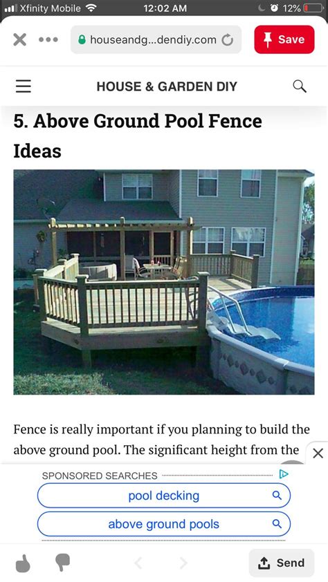 The most common styles of pool fences are bars, panels, and planks. Pin by Mimi on House ideas | In ground pools, Above ground ...