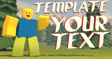 Comission Roblox Thumbnail Template Low Price By Buleredits On