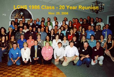 Lchs Tn Class Of 1986 25 Year Reunion