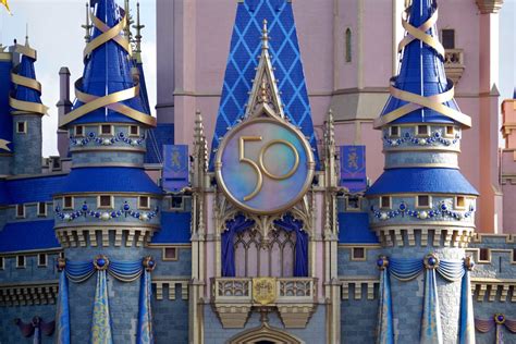 Photos Detailed Look At New 50th Anniversary Medallion On Cinderella