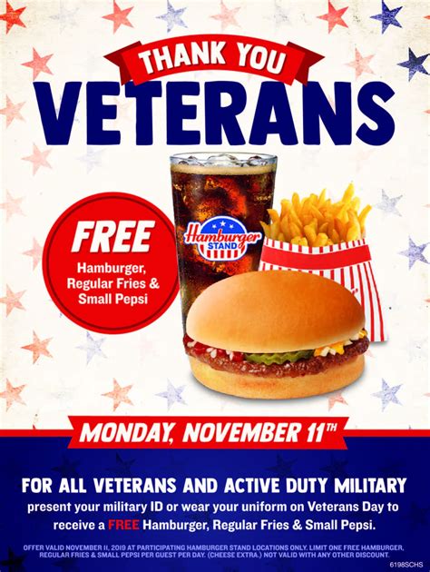 Hamburger Stand Offers Free Meal To Military Members On Veterans Day