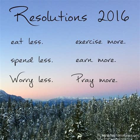 Happy New Years Do You Share These Resolutions For 2016